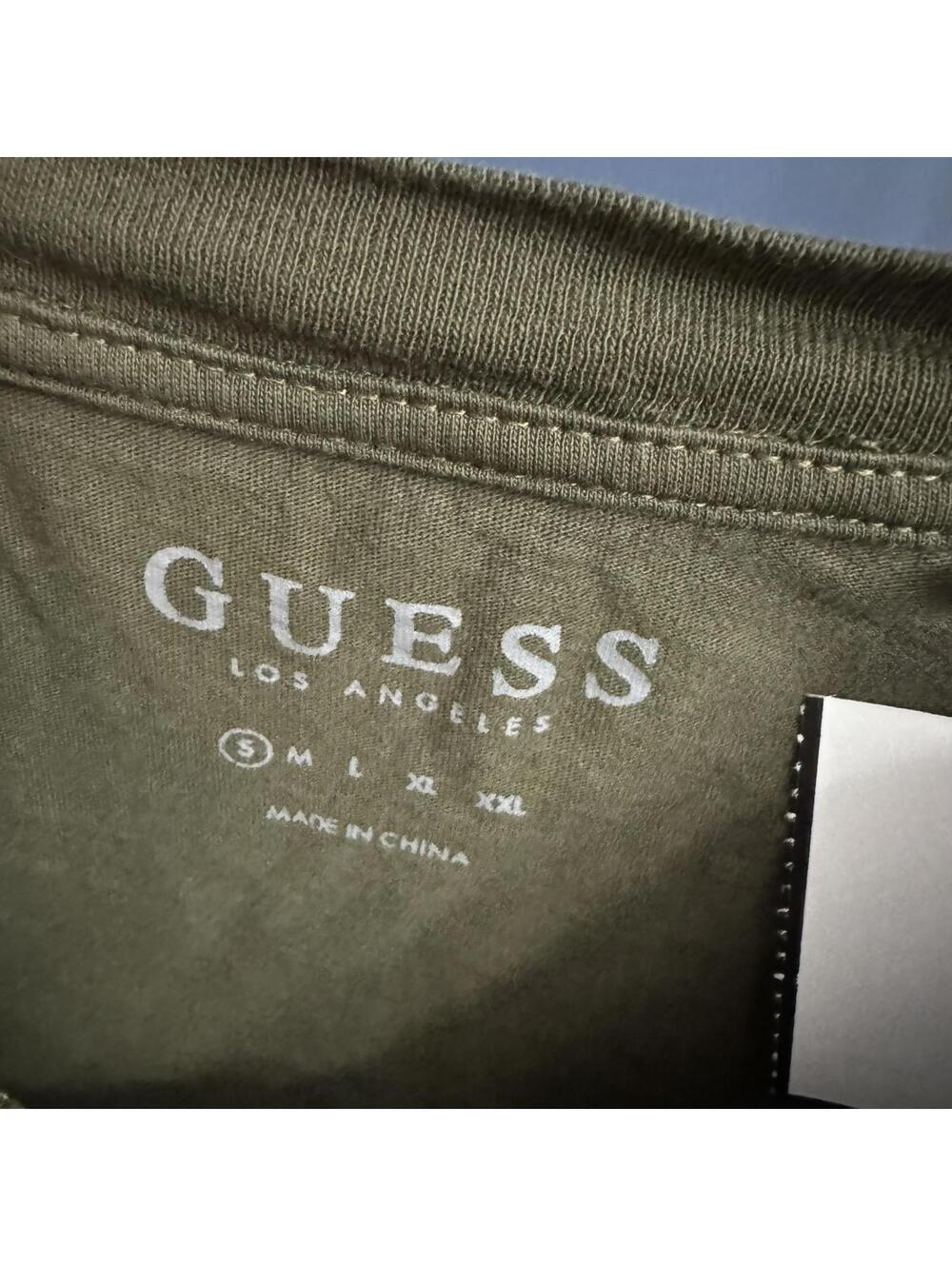 Guess Los Angeles - Mens T-Shirt - Small - Green - Picture 4 of 5